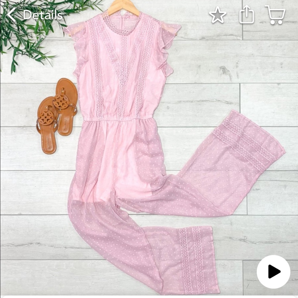 Pink Jumpsuit